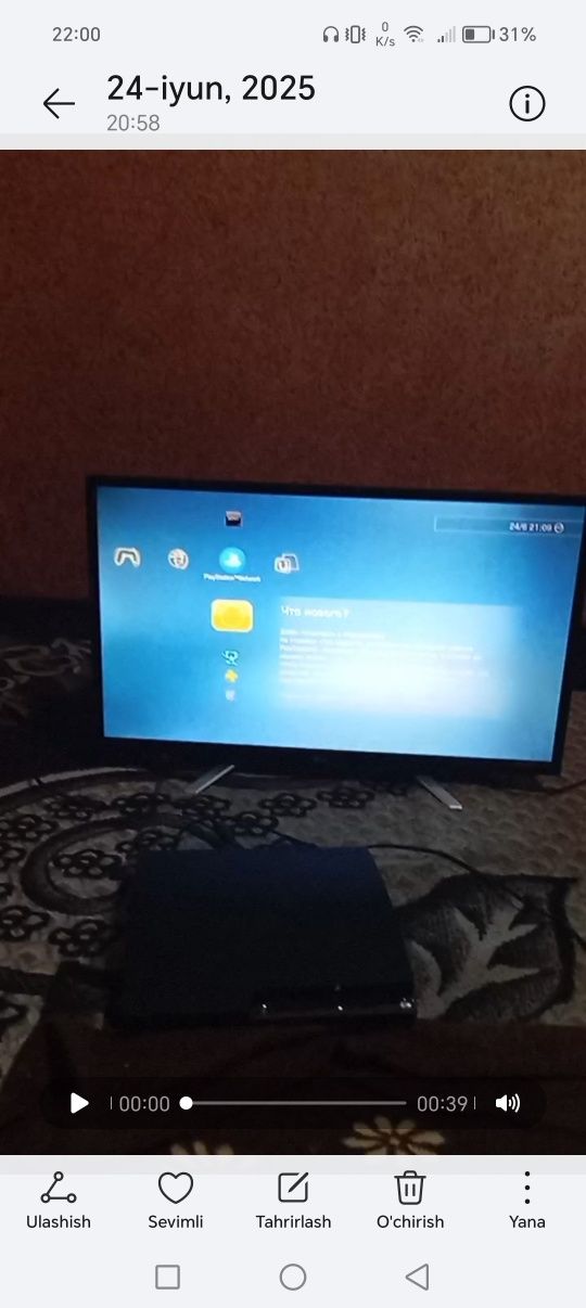 Play station 3 slim