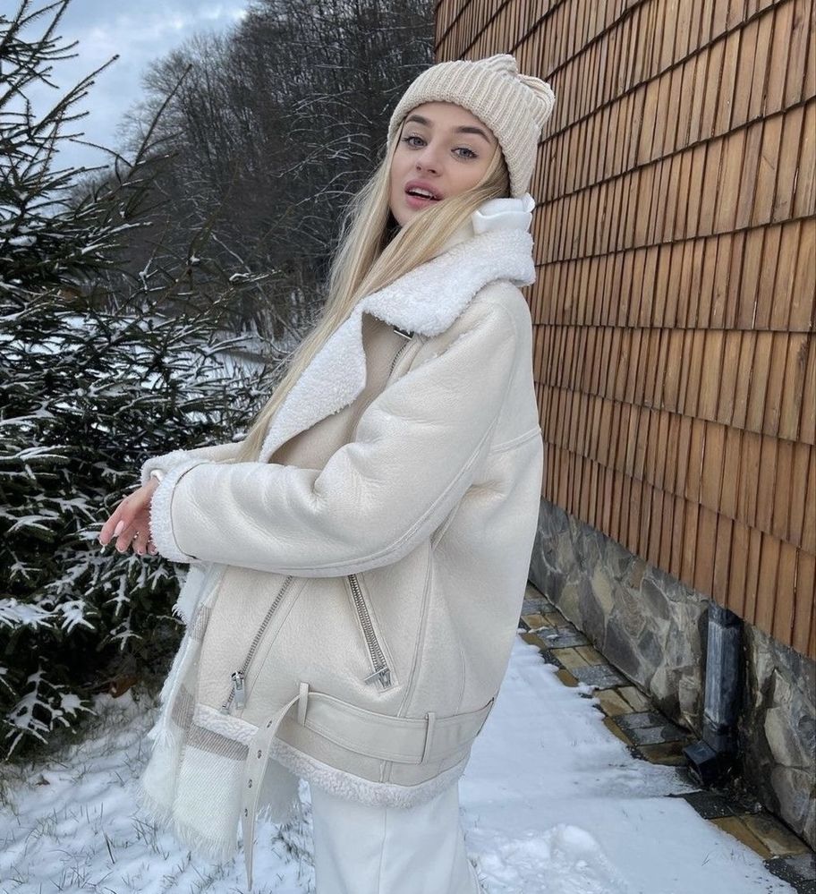 дубленка от Zara