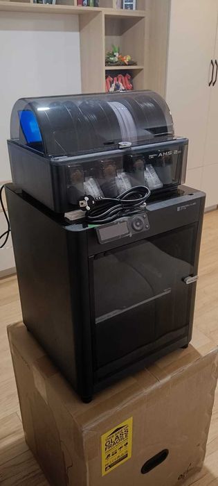 Imprimante Bambu Lab P1S + AMS2 PRO -În stare foarte bună cu accesorii