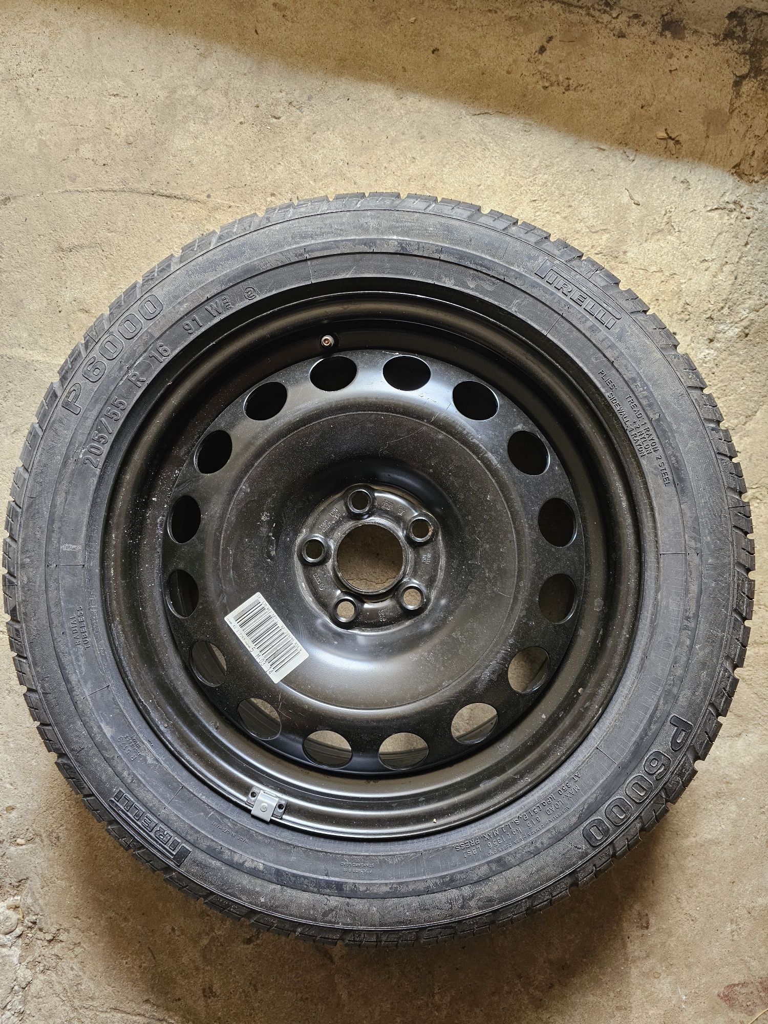 Roata rezerva vw/audi noua 205/55 R 16