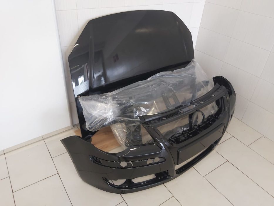 Pachet Bara Fata+Capota Motor+Trager VW Polo 6/VI 05-09 (LC9X-Negru)