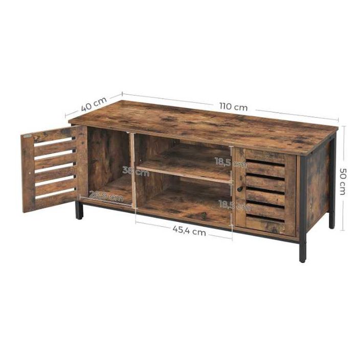 Шкаф за телевизор, VASAGLE Rustic