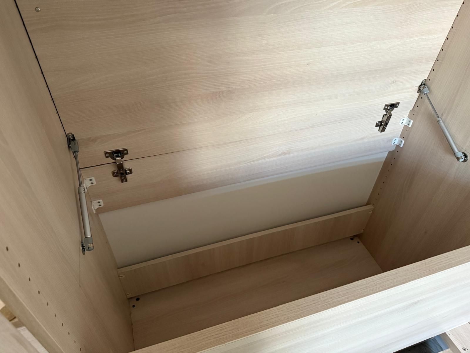 Pat +Dulap + raft din MDF - ideal pentru o singură persoana