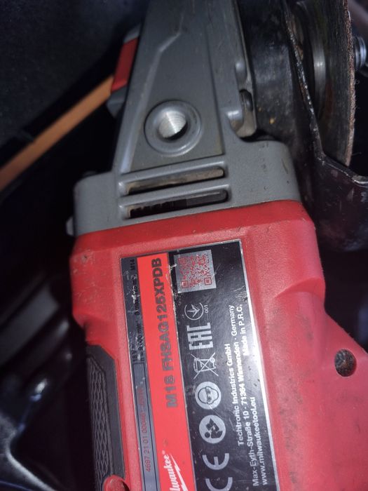 Flex milwaukee fhsag125xpdb baterie 5 5 ah,incarcator rapid.cutie