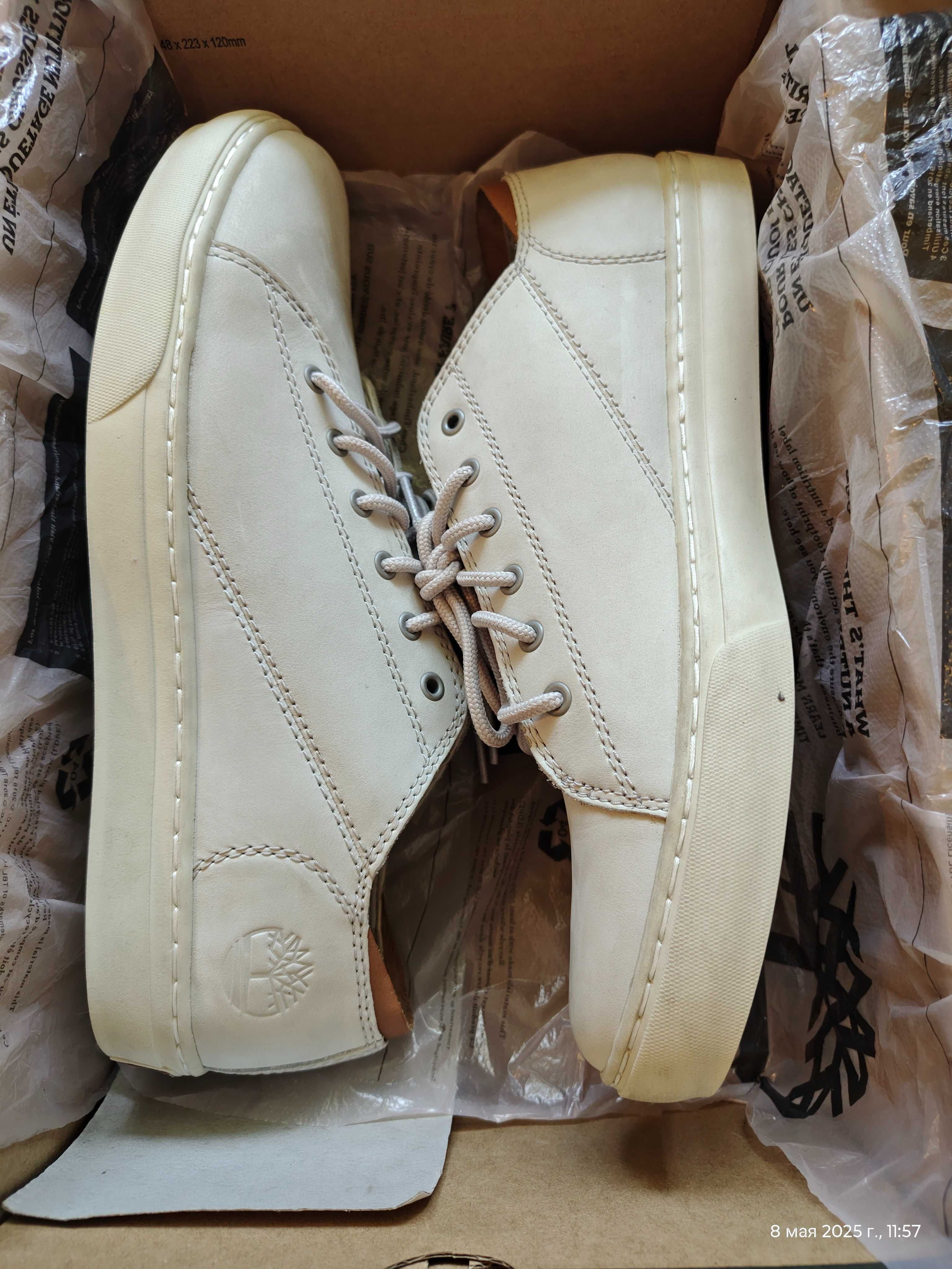 Кроссовки-кеды Timberland (США),нубук,оригинал,новые,р-р 45