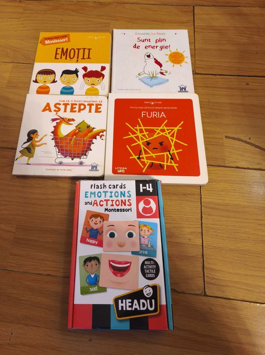 Cărți Montessori,emotii