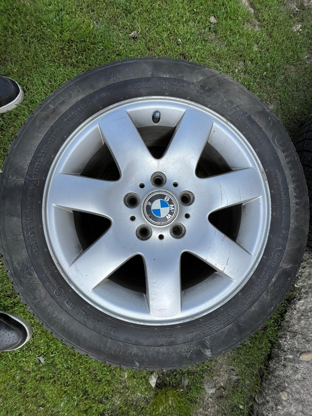 Genți aliaj BMW, cu cauciuc iarna, vară .
