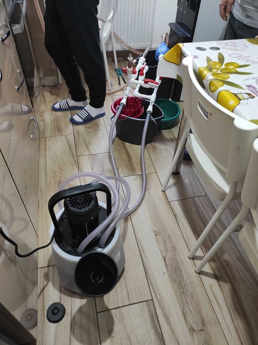 Curatare chimica centrala, service aer conditionat