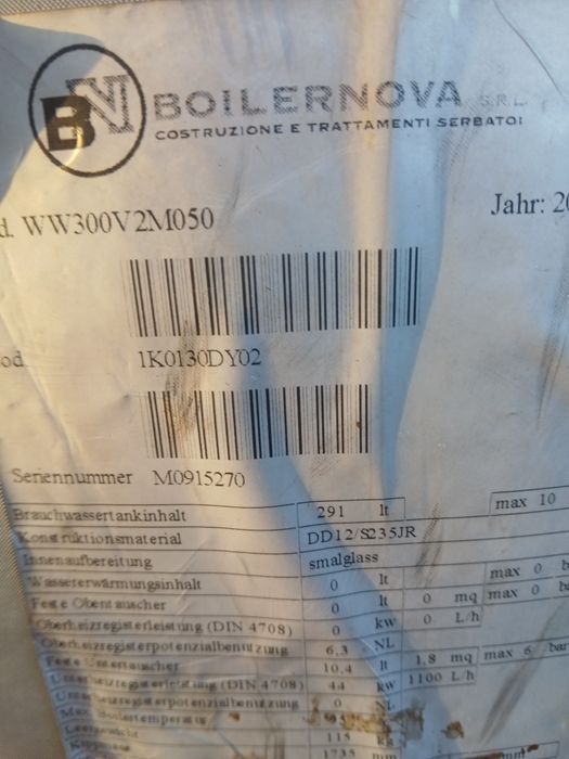 Vând pufer 300 litri