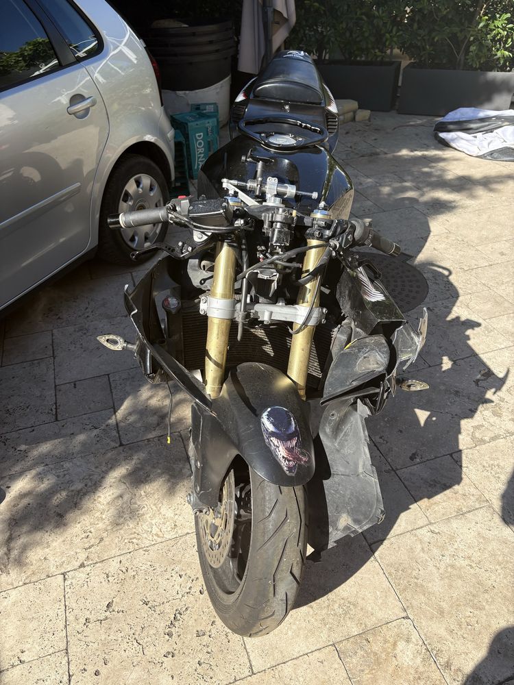Honda cbr 600rr avariat