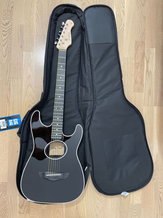 Chitara Harley Benton ST-Acoustic Black