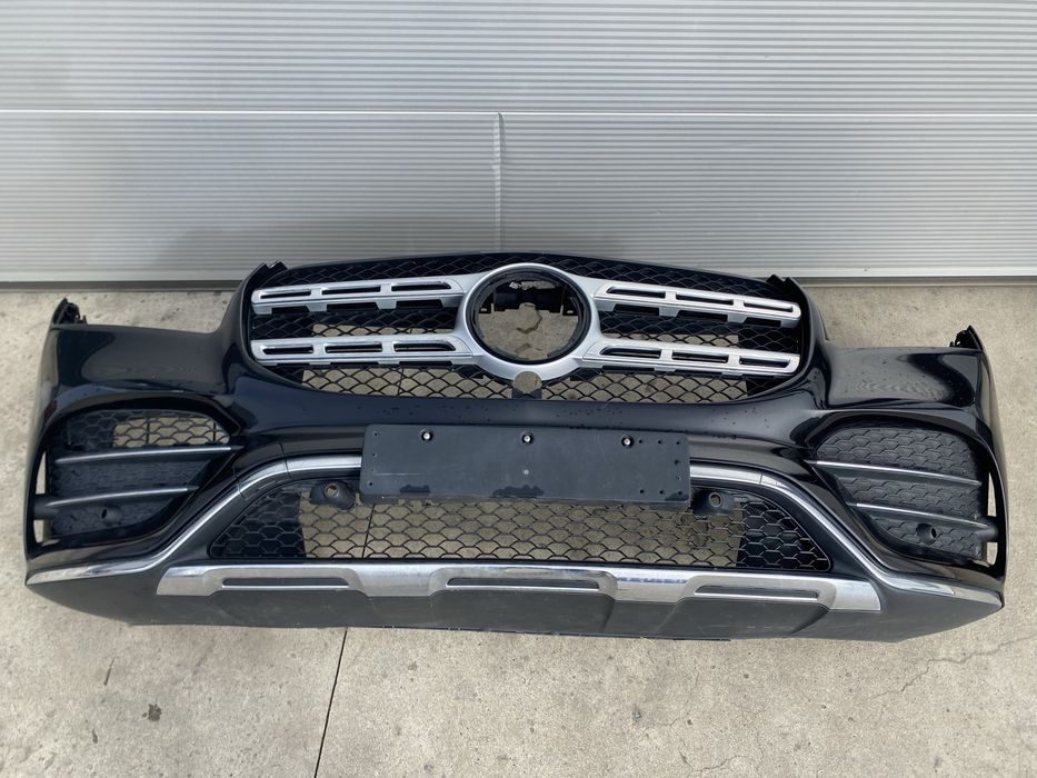 Предна броня за mercedes gls w167 amg/мерцедес глс2019-2023г/амг пакет