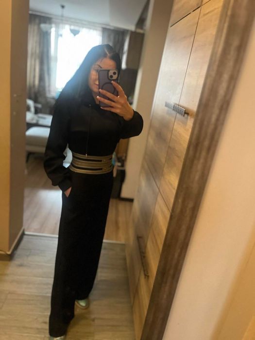 Сет панталон и сличър с ластична талия Loewe