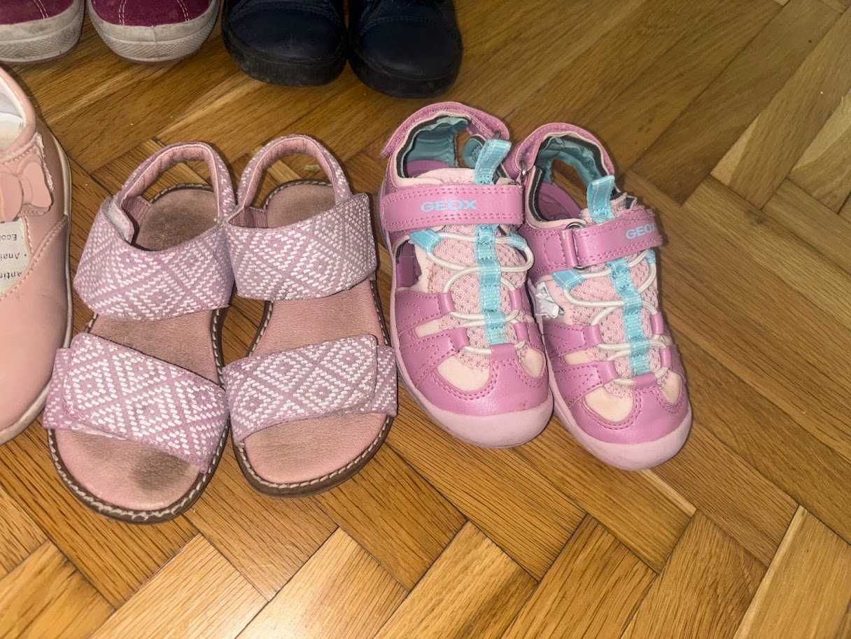 Лот ботуши и обувки 25 номер за момиче Clarks, Geox, Primigi