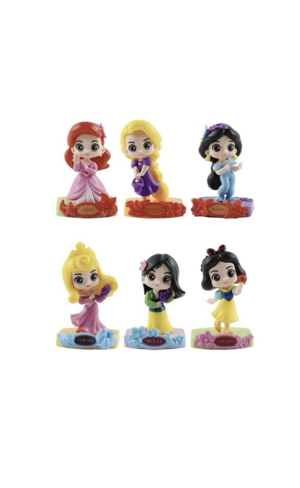 Set cu 6 figurine Printese Disney