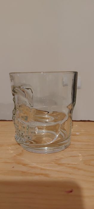 Комплект от 6 бр. стъклени чаши "череп"