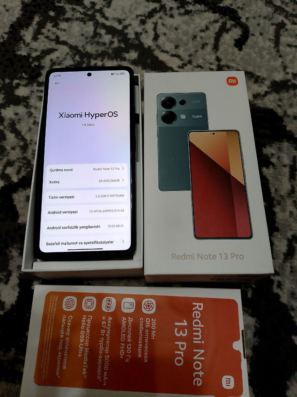 Redmi note 13 pro 8+8/256 Gb