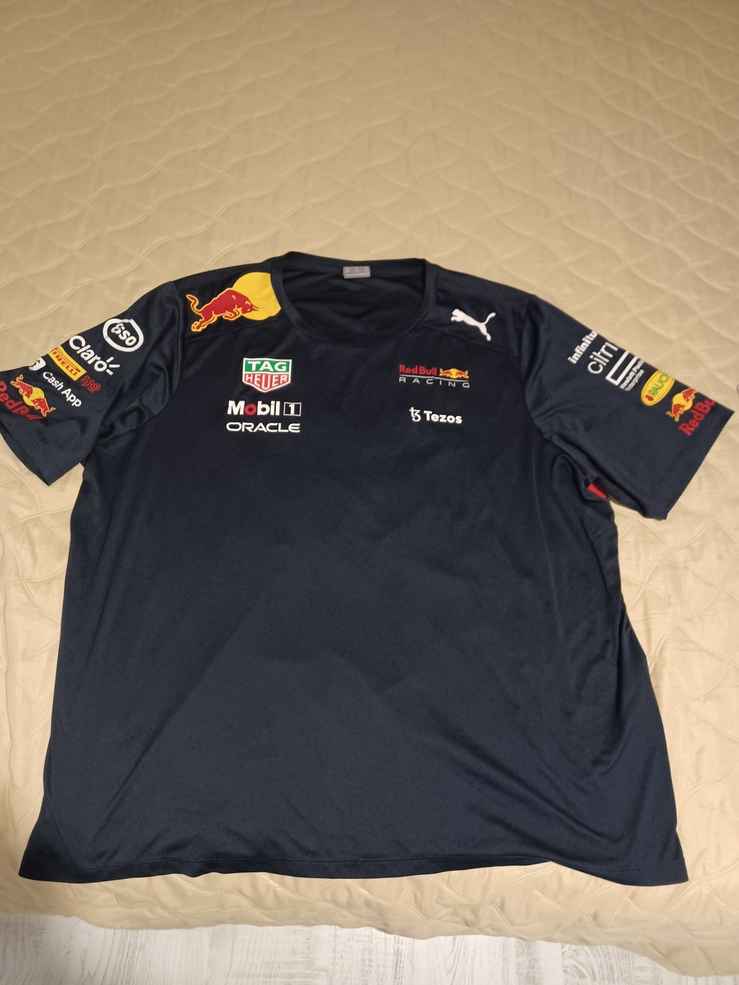 RED BULL RACING PUMA оргинална мъжка тениска в отлично състояние