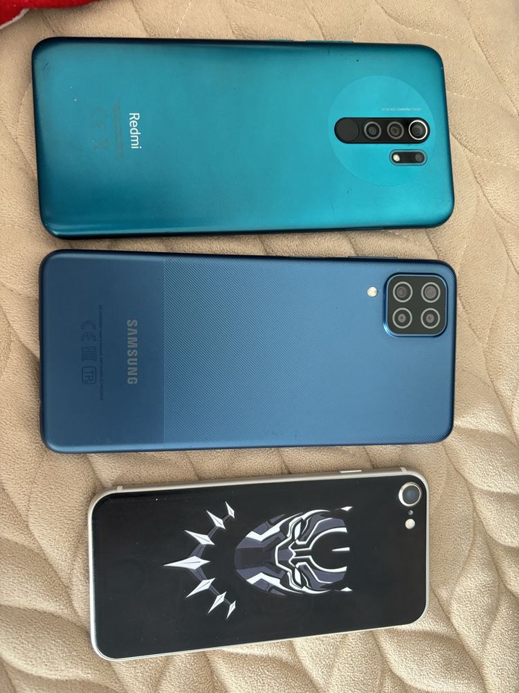 Iphone SE 3-го поколения 64gb, Redmi 9 64gb, samsung a12 32gb