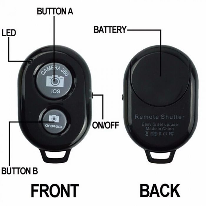 Telecomanda / remote Bluetooth pentru smartphone (android sau ios)