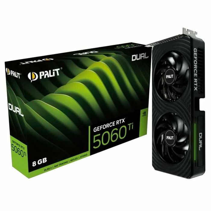 Видеокарта PALIT RTX 5060 Ti DUAL 8GB