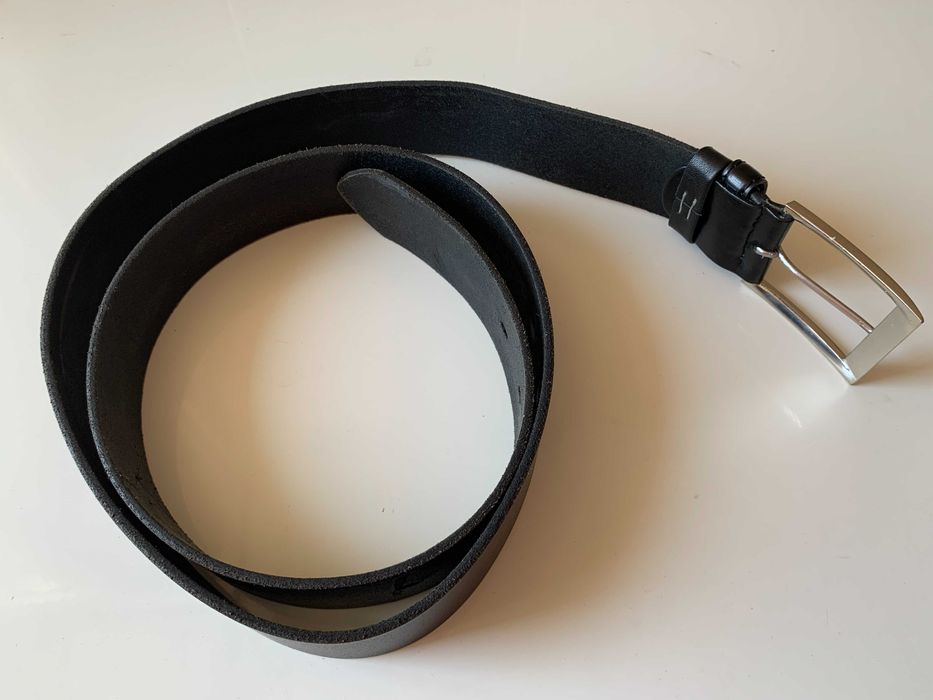 Curea din piele naturala neagra barbati