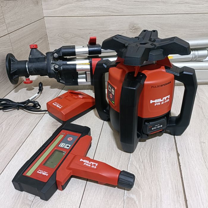 Laser profesional rotativ Hilti PR 2 HS fabricatie 2024 cu trepied