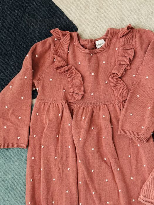 Lot rochite si vesta fetite h&m