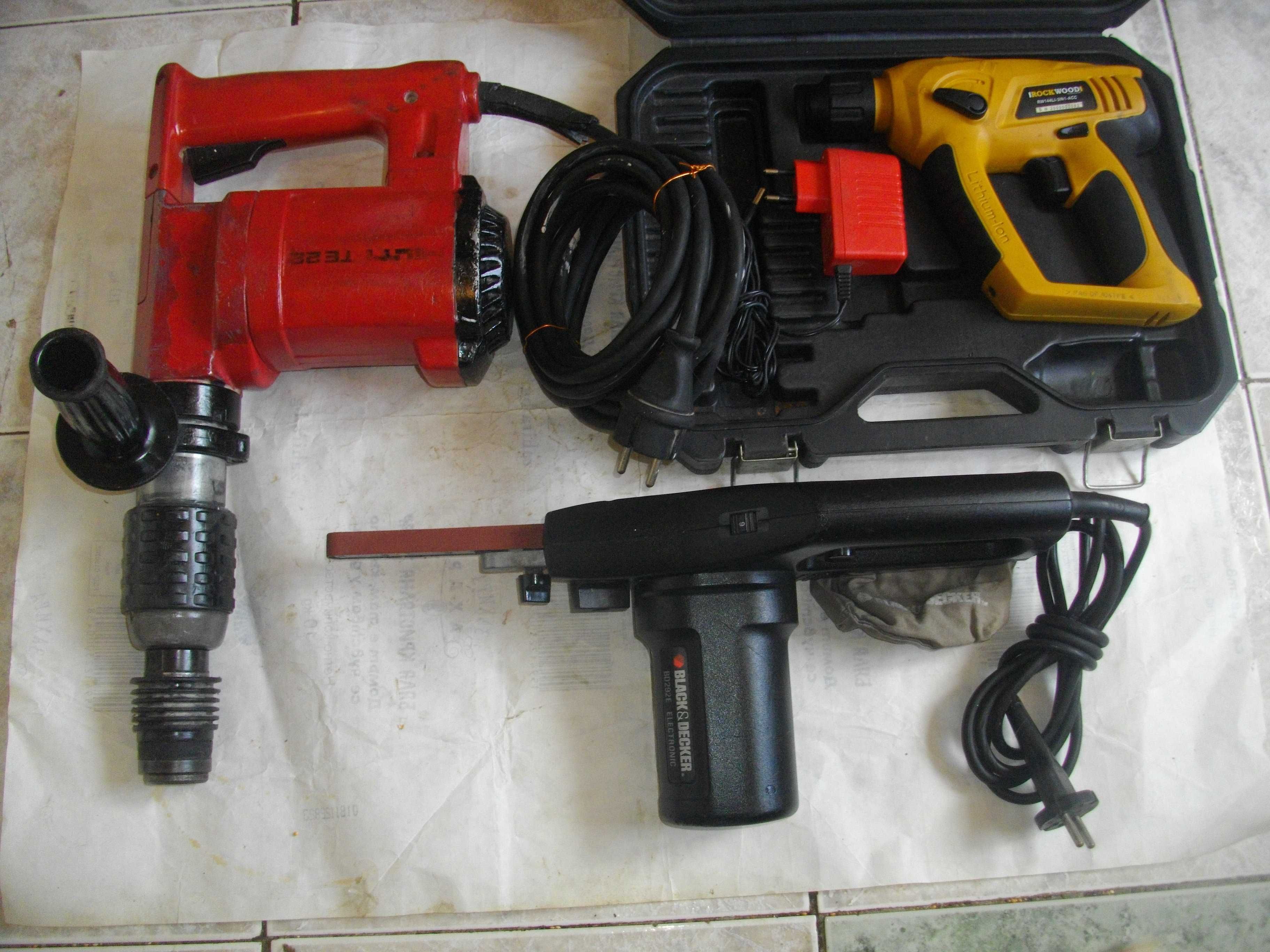 HILTI TE22 Къртач чист 550W Акумулаторен Перфоратор 14,4V Li-i Ли-йон