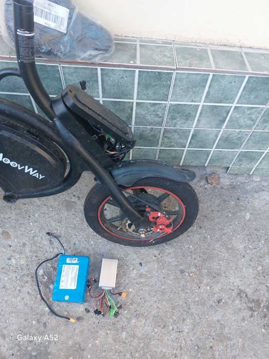 Bici electrică pliabilă de piese