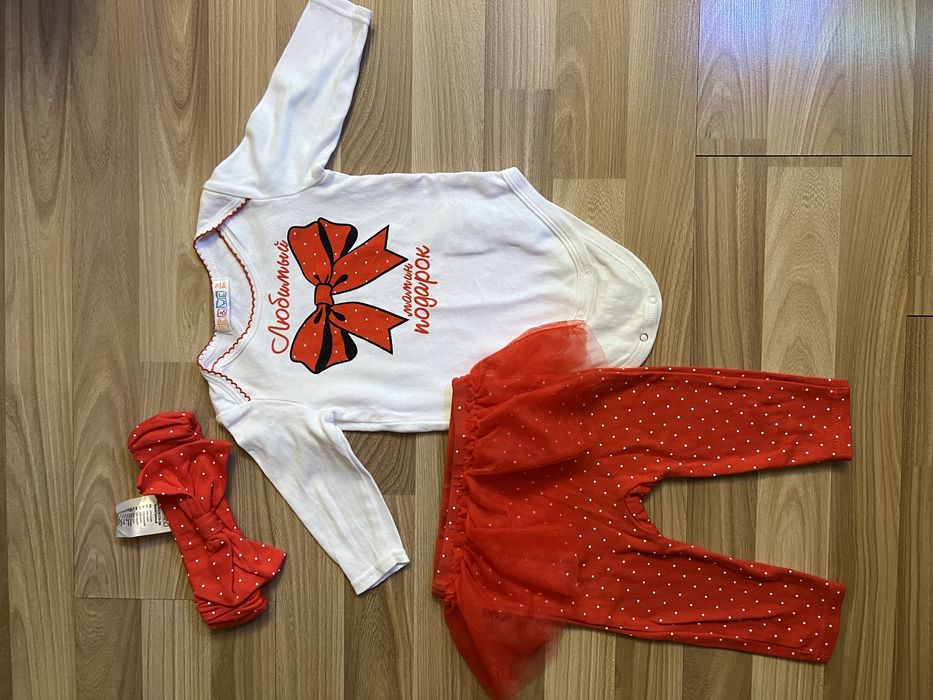 Новогодний комплект на малышку