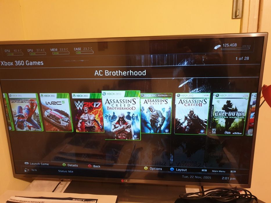 360 xbox  modat în service LG