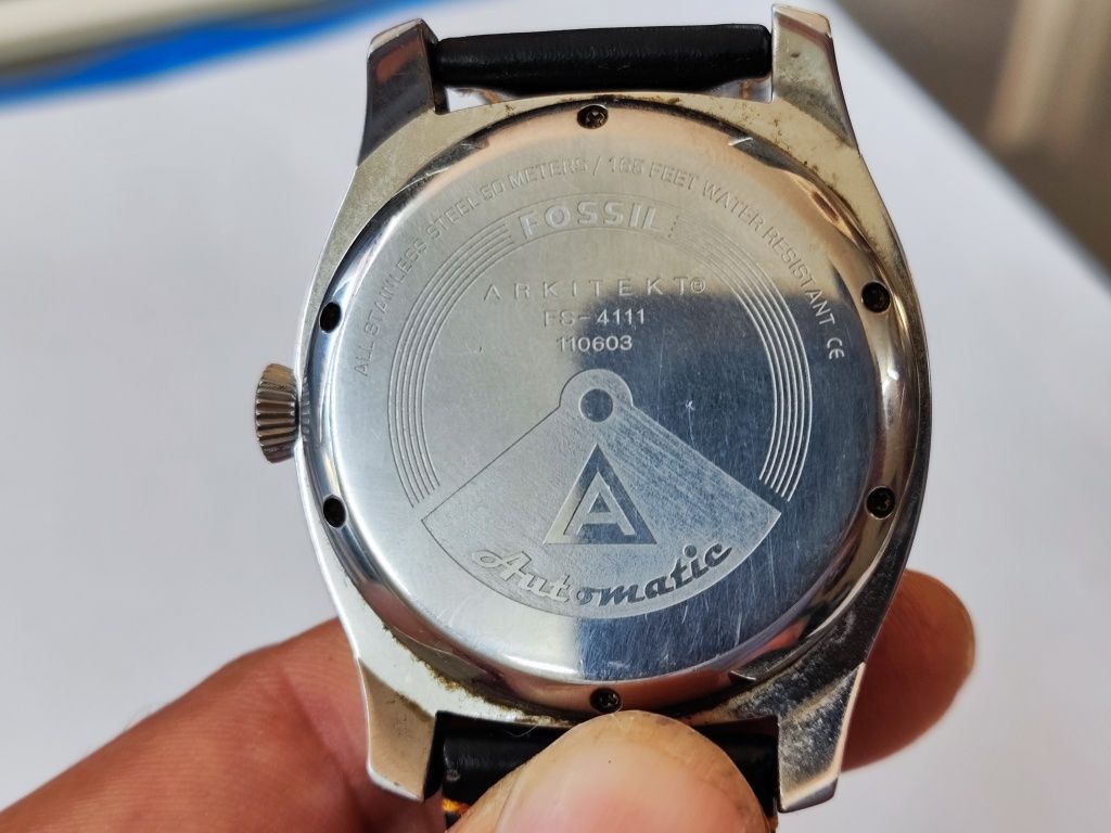 Механичен часовник Fossil Arkitekt fs-4111 automatic