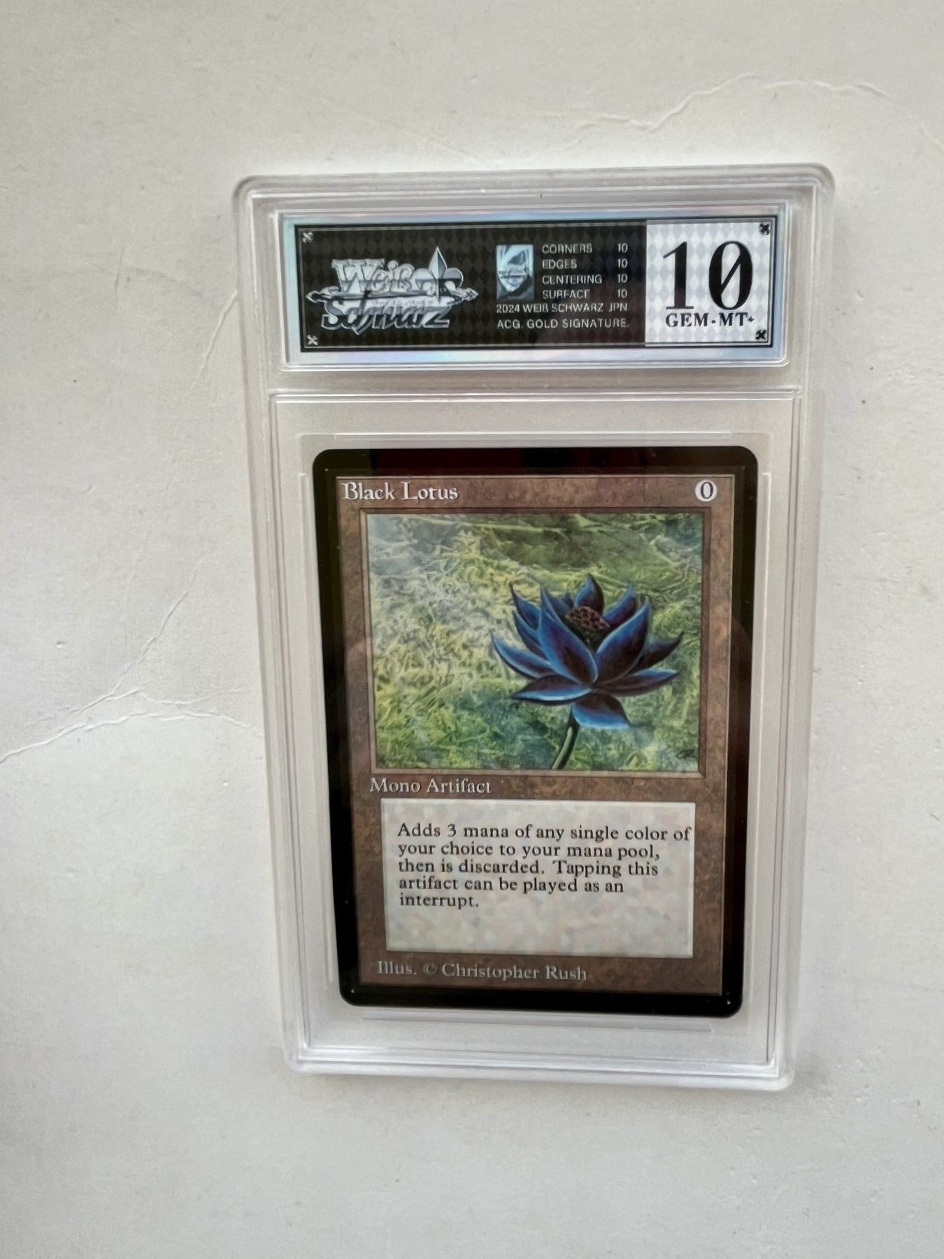 1993 Magic Gathering Beta Black Lotus
