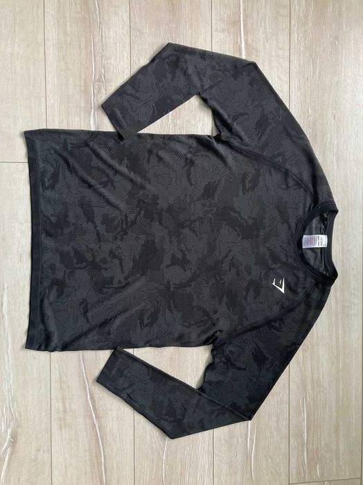 Gymshark Geo Seamless мъжка спортна блуза фланела размер XL