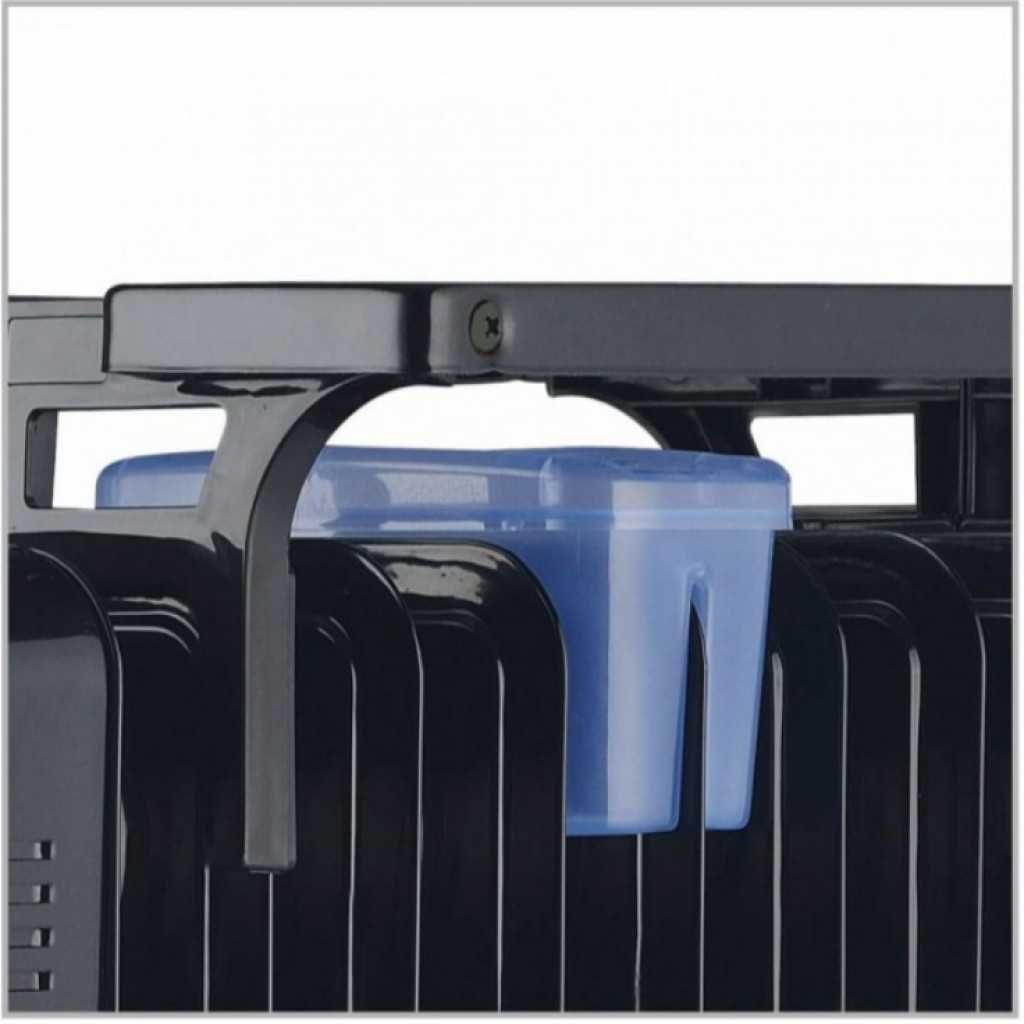 Радиатор, 2500W,13 ребра,3 степени,Поставка за дрехи,термостат