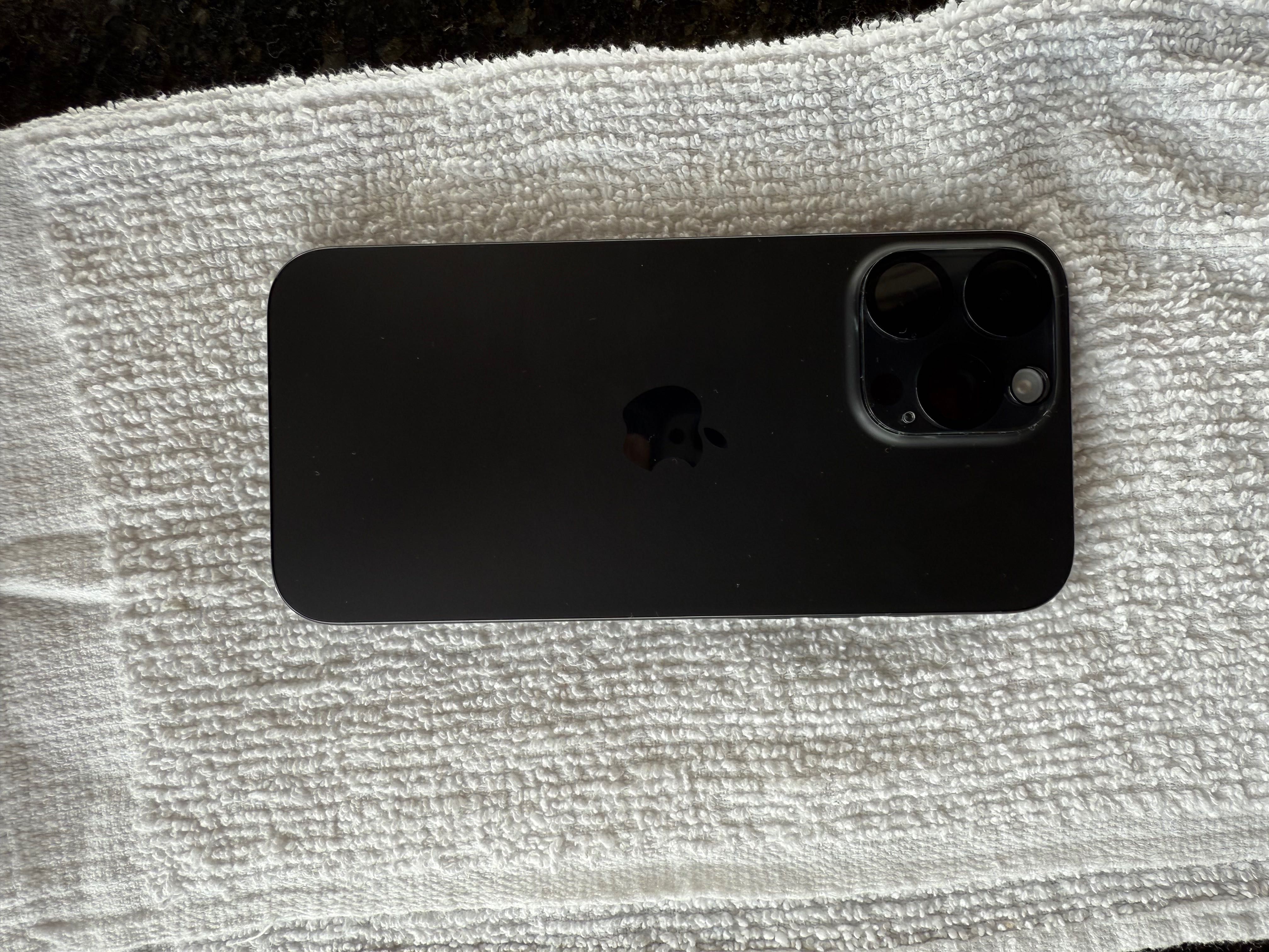 Iphone 16 pro max Black Titanium 256GB