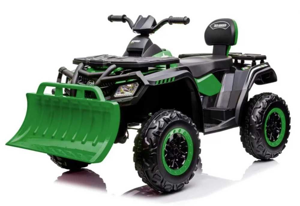 ATV electric 4x4 cu accesorii incluse, BJS615 320W 24V, culoare verde