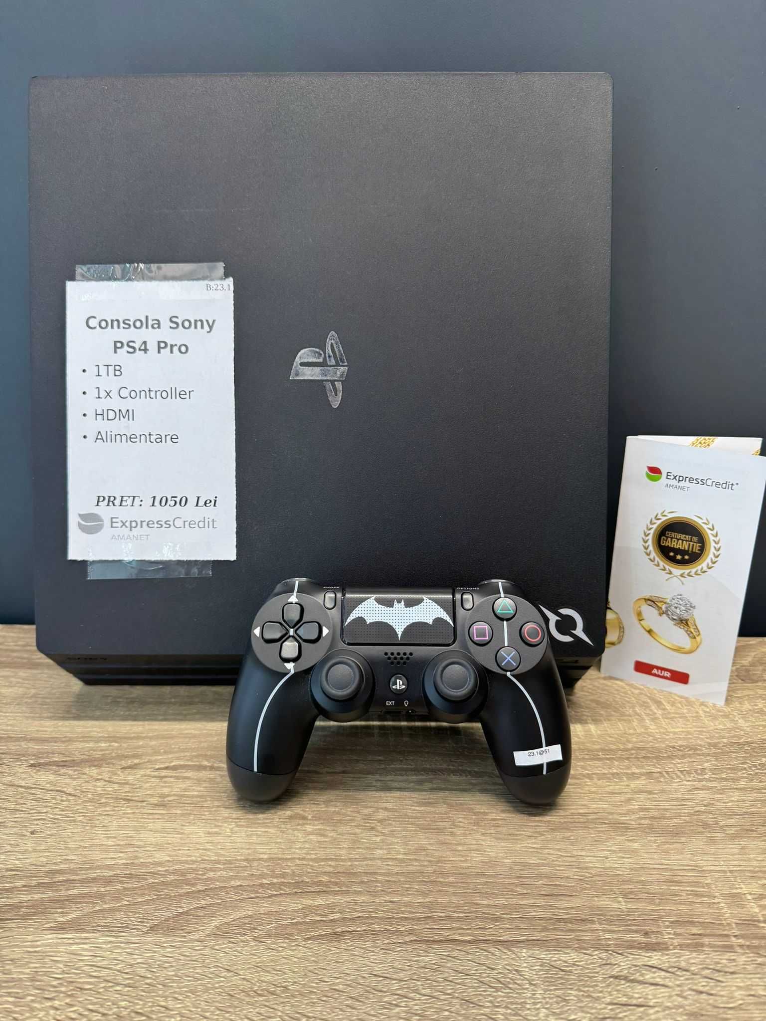 (AG51) Consola Sony Playstation 4 Pro B.23 - 1050 Lei