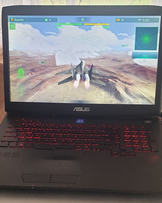 Laptop Asus ROG G751JT gaming