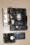 kit placa de baza Asus, procesor i3 9100F, cooler, SSD 240GB