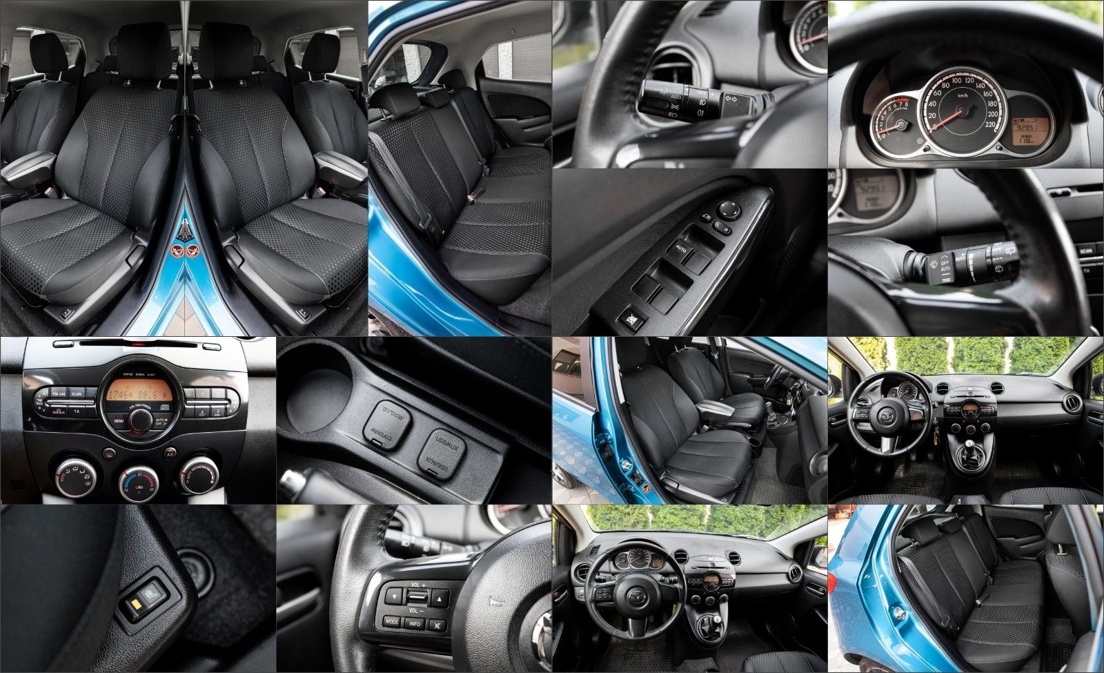 Mazda 2 benzină aspirat~Încălzire scaune~Senzori parcare~92951 km