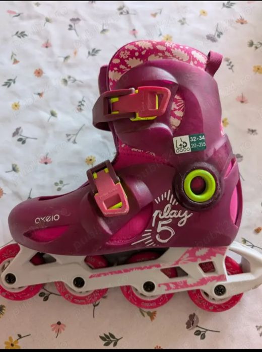 Role OXELO (Decathlon), mărime reglabila 32-34,