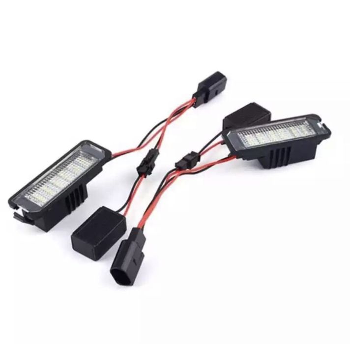 Set lampi numar inmatriculare led canbus VW Golf 5 6 Seat Leon Passat