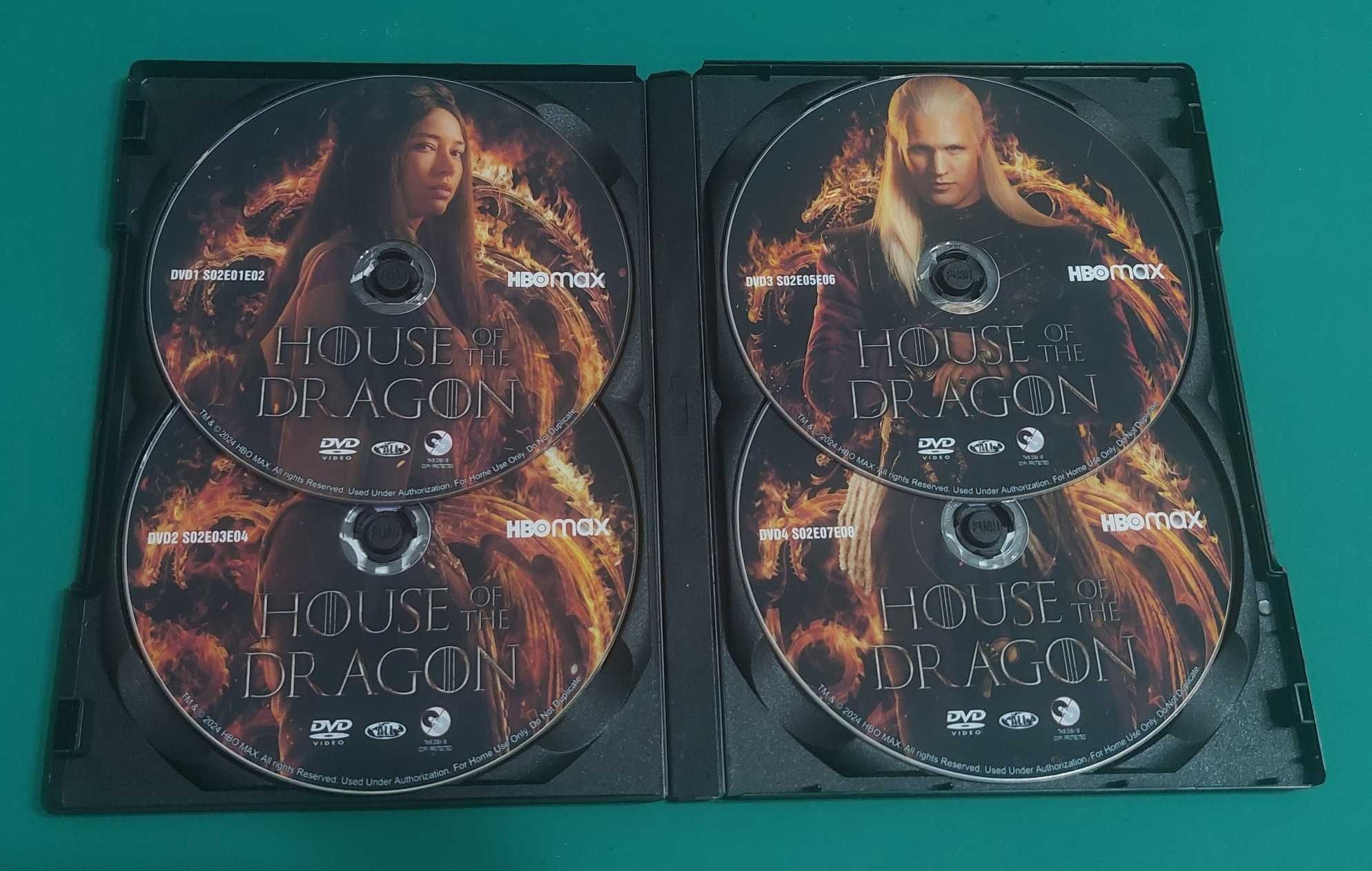 House of the Dragon (2022-2024) - sezonul 2 - 4 DVD subtitrat romana