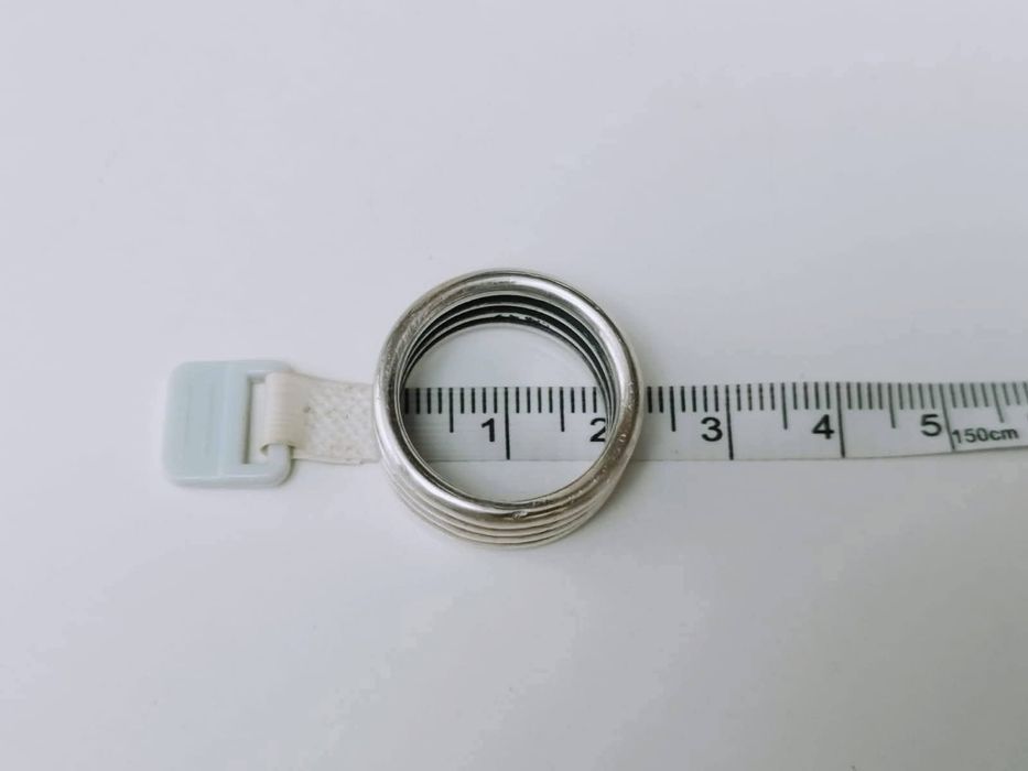 Vechi inel masiv din argint de 925