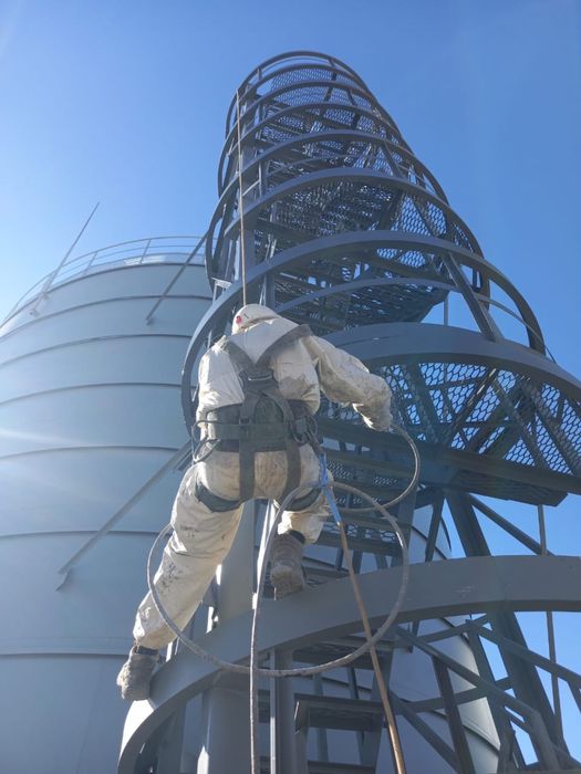 Антикорозионные,пескоструйные,фасадные работы.