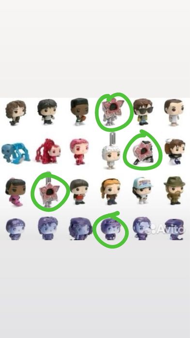 фигурки stranger things очень странные дела осд funko