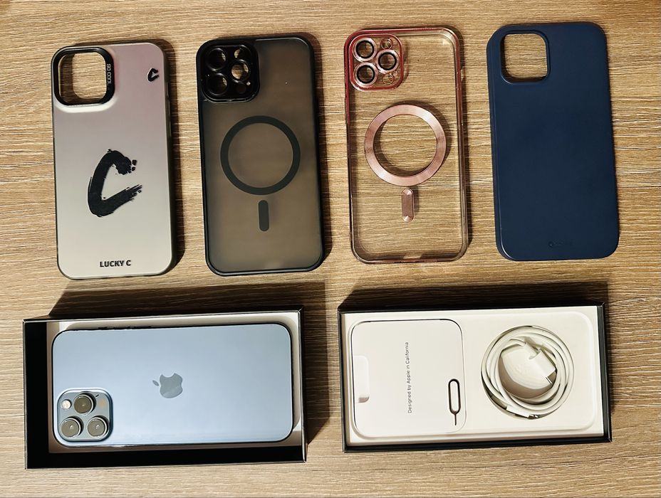 iPhone 12 Pro Max, 128GB, Pacific Blue