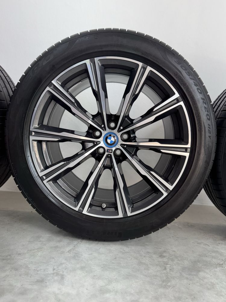 Jante Bmw X5 X6 R20 G05 G06 Originale M740 Pirelli de vara 95% 2024